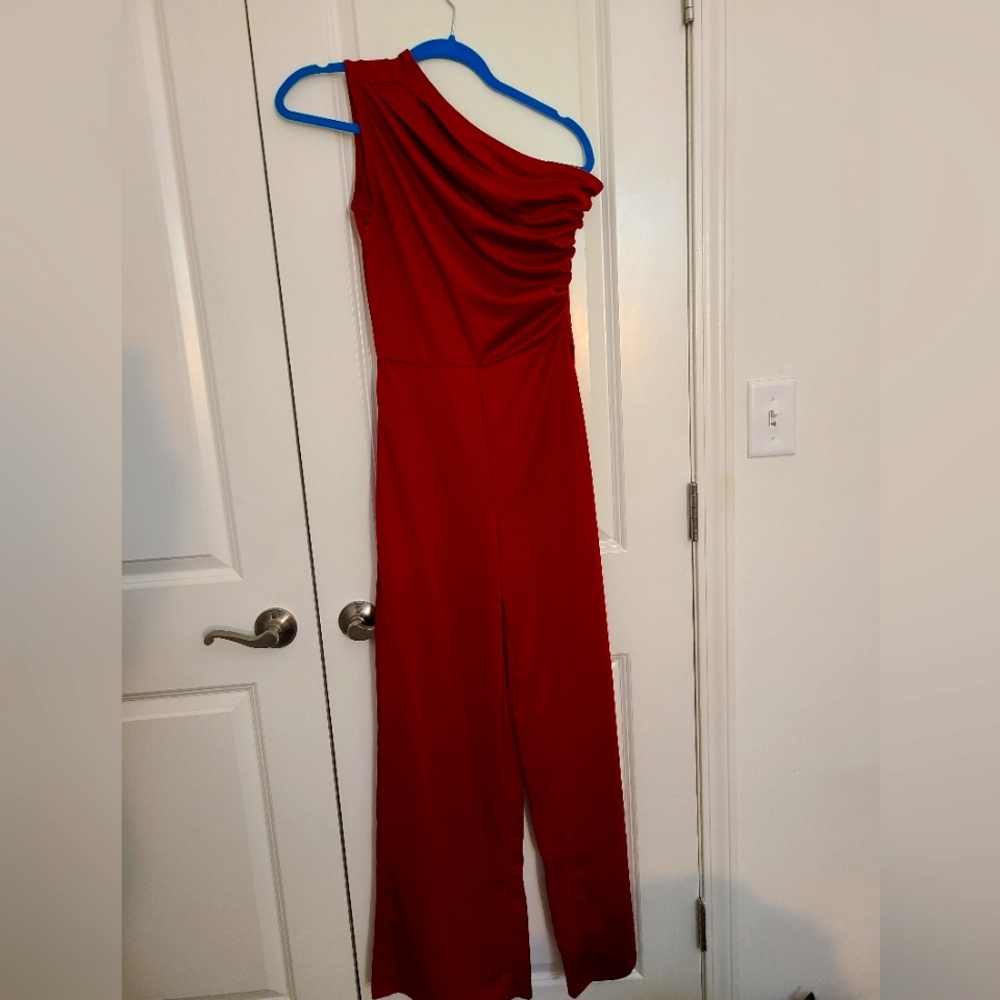 One Shoulder Jumpsuit